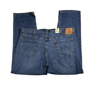 Levi's 559 Relaxed Straight Leg Men's Jeans Size 44x32 Blue Denim NEW